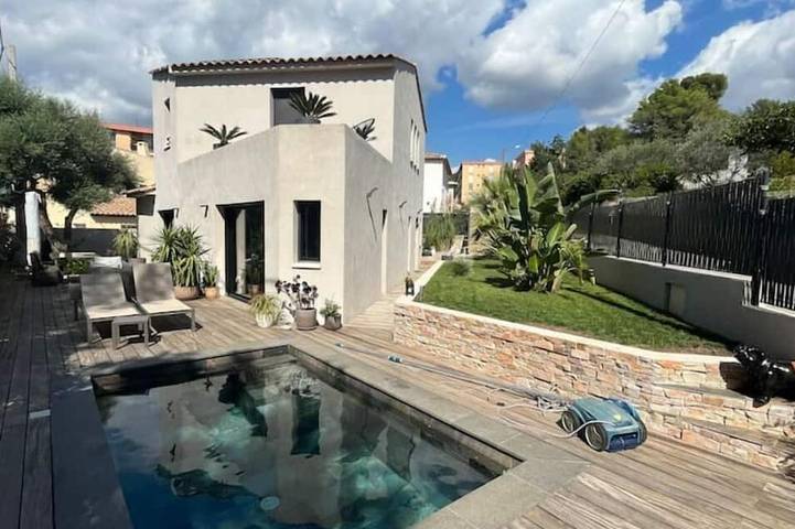 Villa pour 5 personnes, avec jardin et terrasse, animaux acceptés à Six-Fours-les-Plages