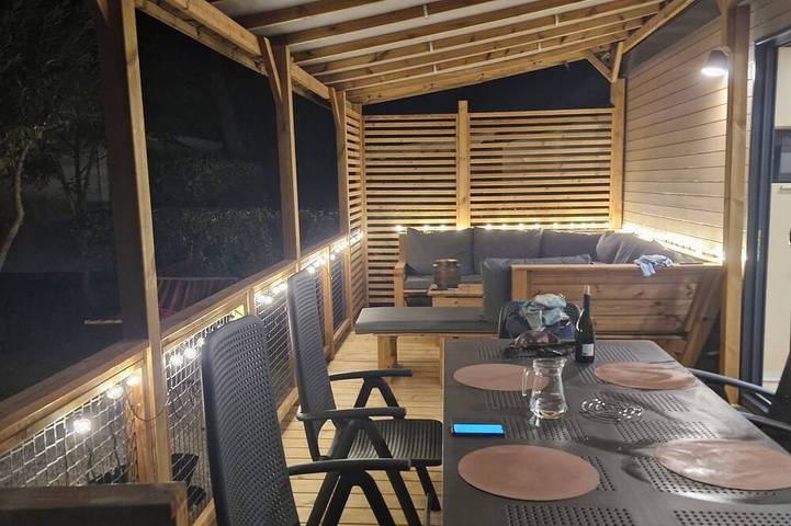 Cottage für 6 Personen, mit Garten und Pool