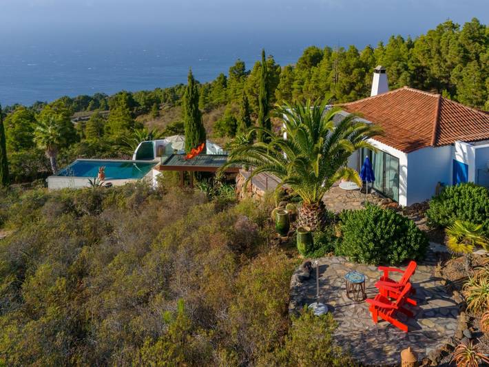 Villa Miramar in Puntagorda, La Palma North