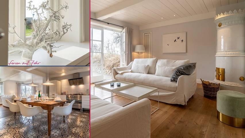 Ferienhaus für 6 Personen, mit Sauna und Garten, mit Haustier in Oldsum