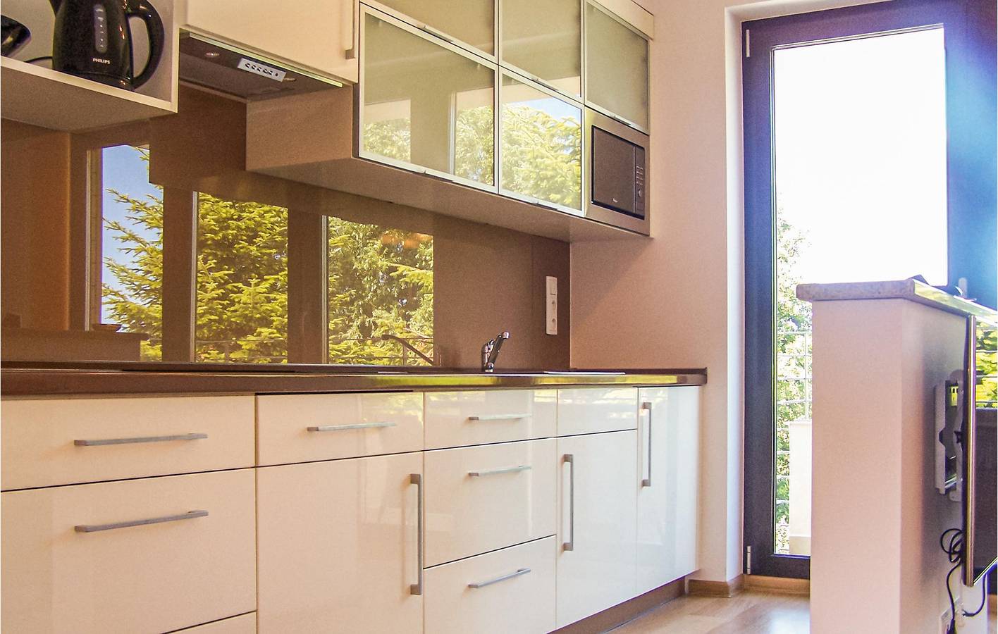 Cały apartament wypoczynkowy, Apartament wakacyjny dla 4 osób z taras in Grzybowo, Morze Bałtyckie