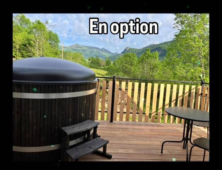 Location de vacances pour 2 personnes, avec jardin ainsi que terrasse et vue à Le Falgoux - 3