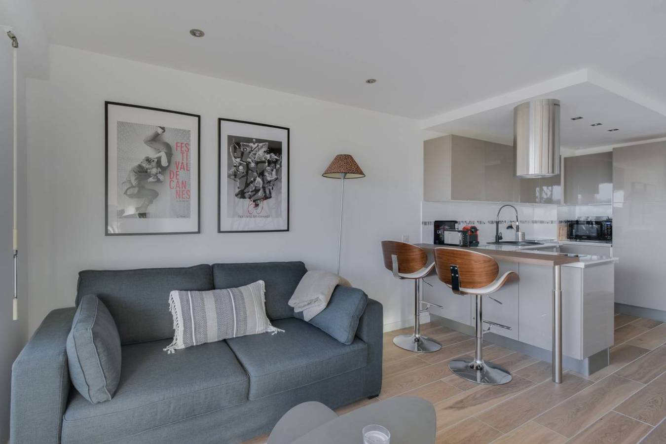 Estudio entero, Estudio para 4 personas con piscina in Cannes, Region de Cannes