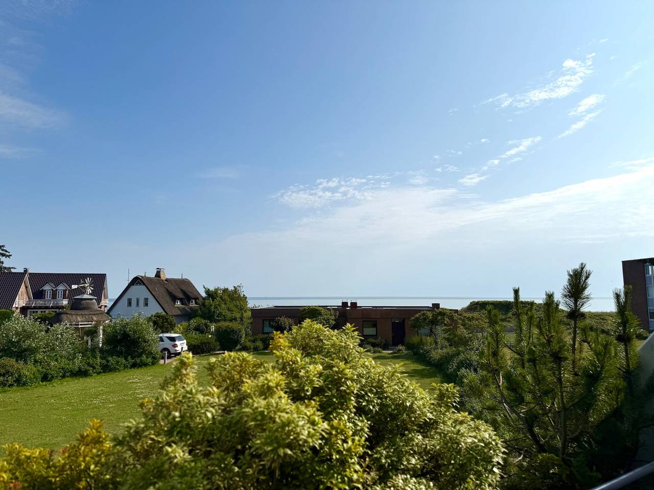Ganze Ferienwohnung, Halligblick Nr. 11 - Appartement mit Meerblick, Schwimmbad und Sauna in Greveling, Wyk auf Föhr