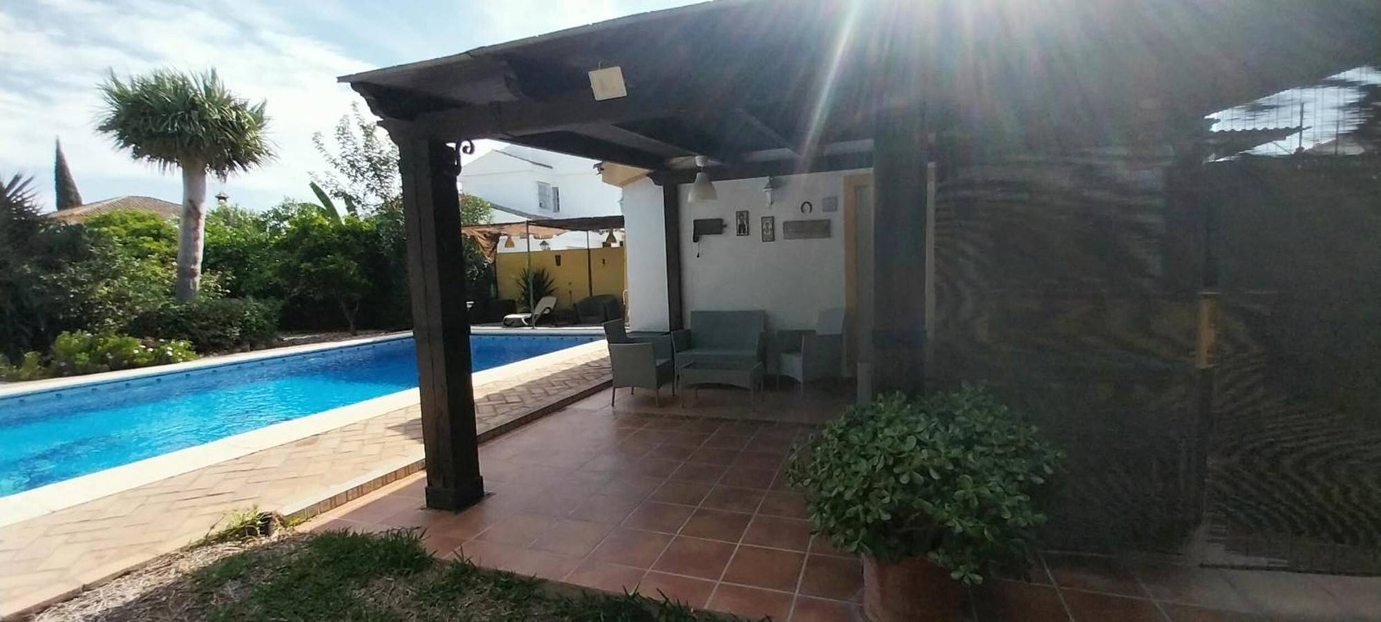 Casa vacanze 'Victoria' con piscina privata, Wi-Fi e aria condizionata in El Santiscal, Arcos de la Frontera