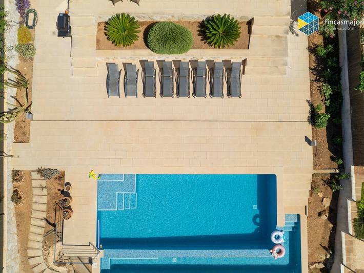 Villa in Cala Pi mit privatem Pool - 7 Pers. in Cala Pi, Llucmajor