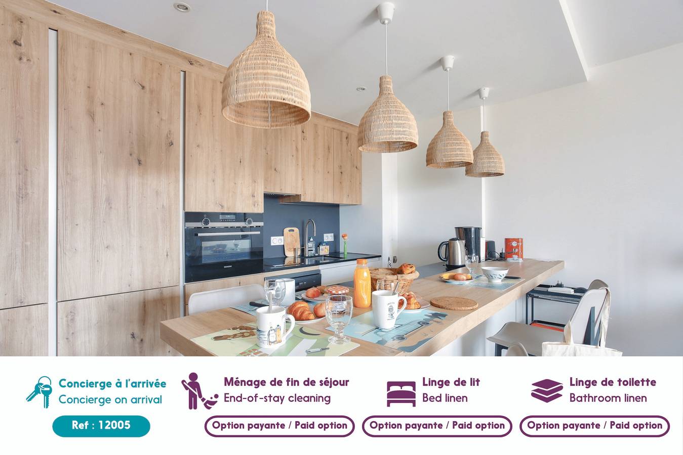 Apartamento entero, À 25m de la plage, vue mer, appartement pour 4 in Erquy, Côte d’Émeraude