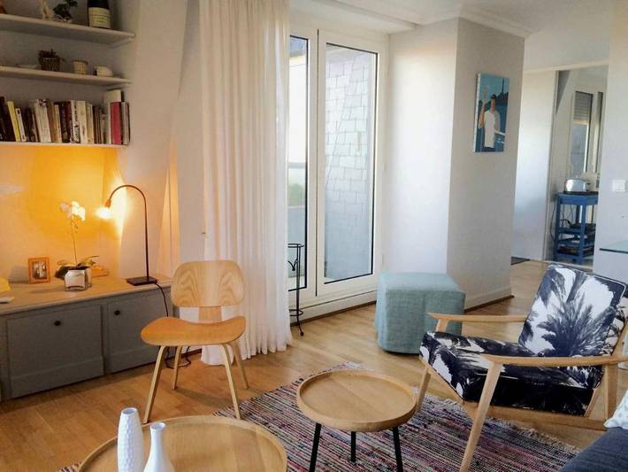 Gîte pour 4 personnes, avec vue ainsi que terrasse et piscine dans Golf d'Ilbarritz - 4