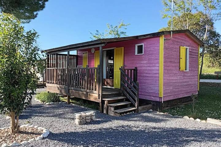Chalet pour 4 personnes, avec terrasse