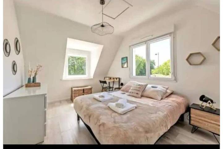 Location de vacances pour 10 personnes, avec jacuzzi et jardin dans Plage Kerler Fouesnant - 3