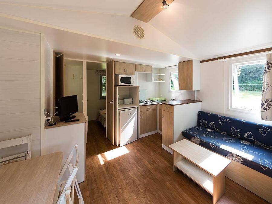 Camping Les Ecossais - Mobilheim 6 personen - Mobilheim Le Pivert 4/6 Personen in Isle-et-Bardais, Montluçon und Umgebung