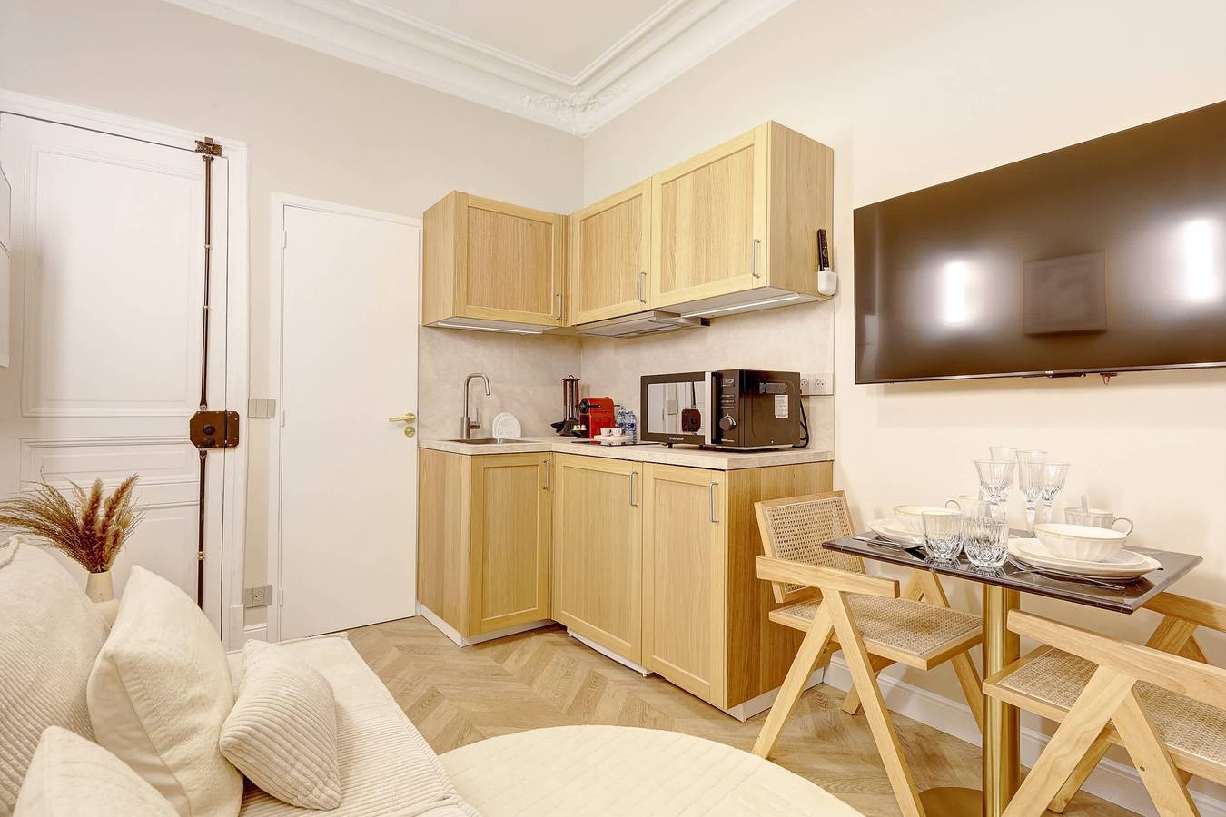Ganze Wohnung, Studio élégant avec A/C au cœur du Marais in Paris, Ile de France