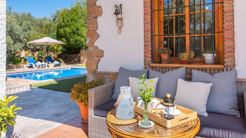Casa rural para 6 personas, con piscina y balcón/terraza en Periana - 3