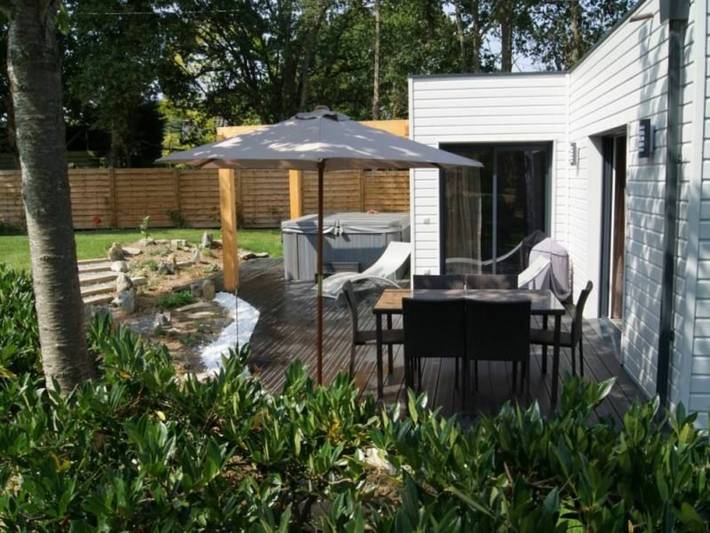 Gîte confortable avec spa, jardin ombragé et équipements modernes près de Nantes in Casson, Châteaubriant und Umgebung
