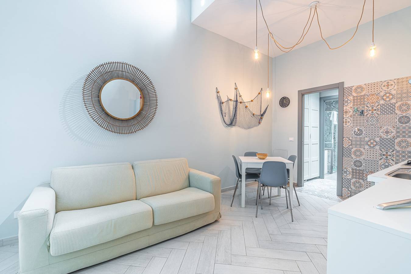 Appartement entier, Appartement 'Blue House - Rez-de-chaussée' avec Wi-Fi et climatisation in Capo Passero, Portopalo di Capo Passero