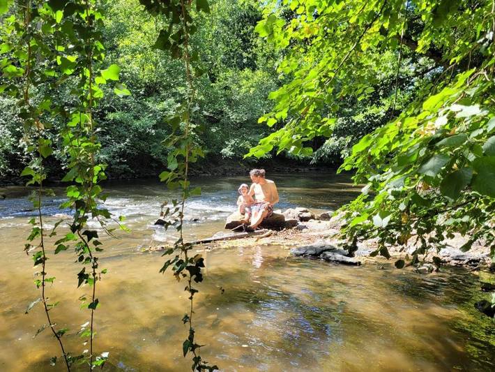 Gîte pour 4 personnes, avec vue et terrasse à Le Vigen - 4