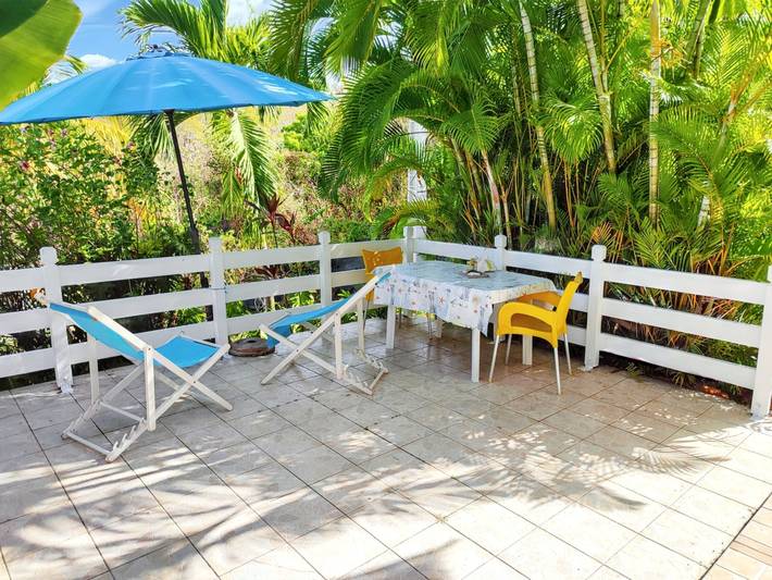 Studio pour 2 personnes, avec terrasse