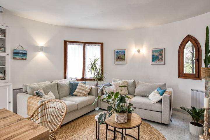 Ferienhaus 'Mathilda' mit Meerblick, Wi-Fi und Klimaanlage in Cabanyes, Calonge