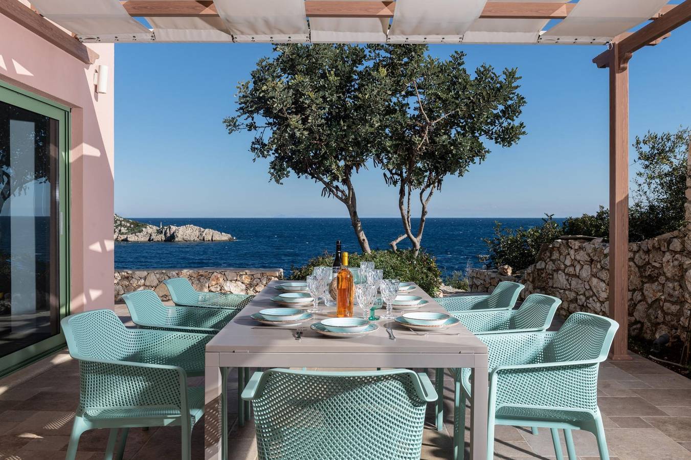 Evilia Beach Villa with Private Pool in Agios Nikolaos (Zakynthos), Zante