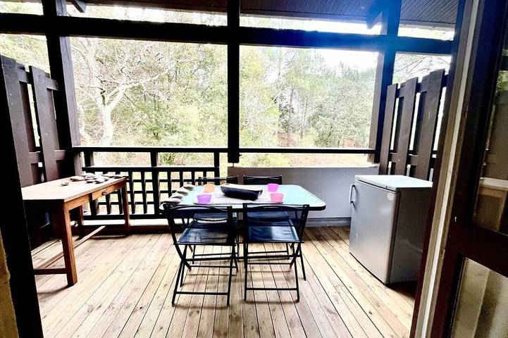 Location de vacances pour 4 personnes, avec jardin dans Maubuisson