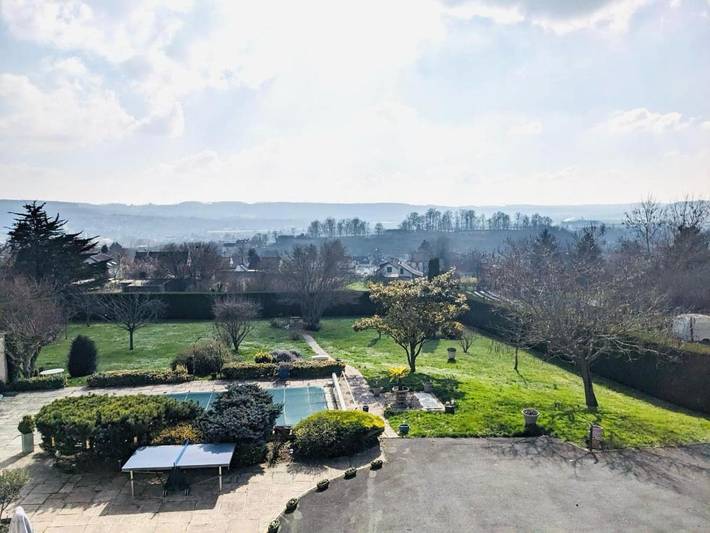 Location de vacances pour 8 personnes, avec jardin ainsi que piscine et vue, animaux acceptés à Château-Thierry - 4