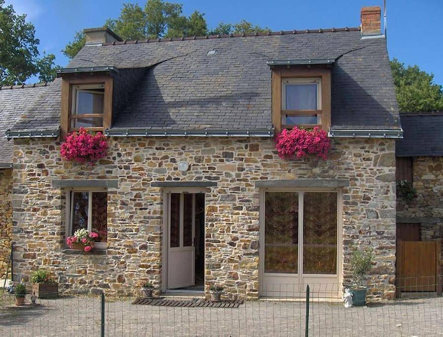 Appartement entier, Charmante maison en campagne in Grand-Fougeray, Région de Redon