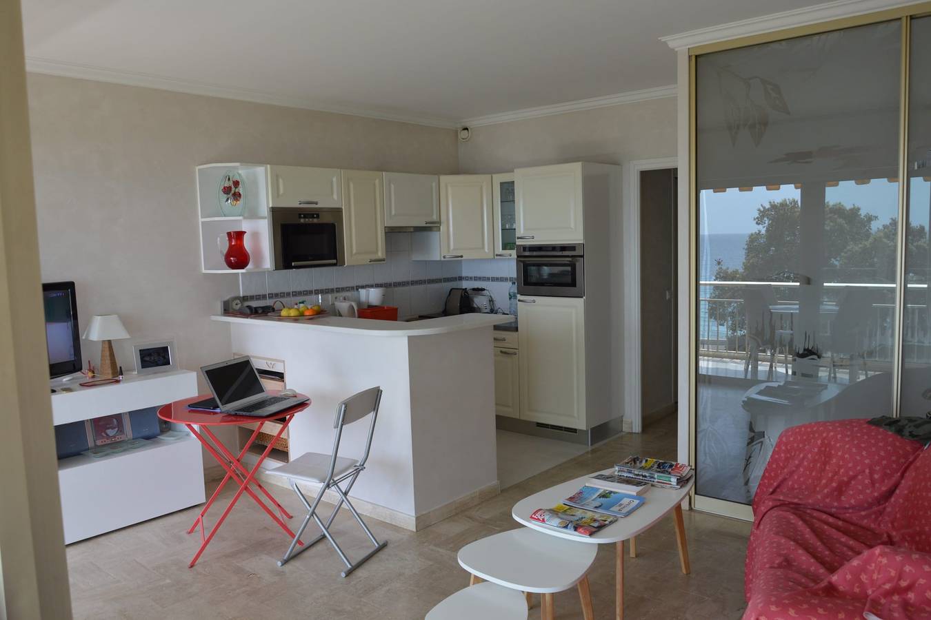 Hel lejlighed, Ferielejlighed for 2 personer med balkon in Cannes, Cannes og omegn
