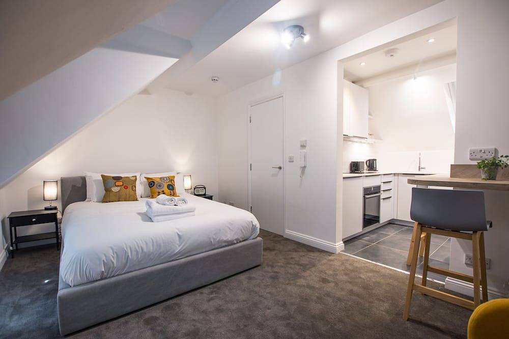 Appartement entier, Moderne-Studio-Salle de bain privée in Bristol, Angleterre du Sud-Ouest