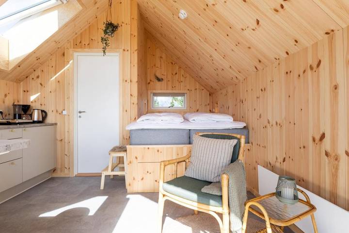 Camping für 2 Personen, mit Ausblick und Garten sowie Seeblick in Dänemark - 3