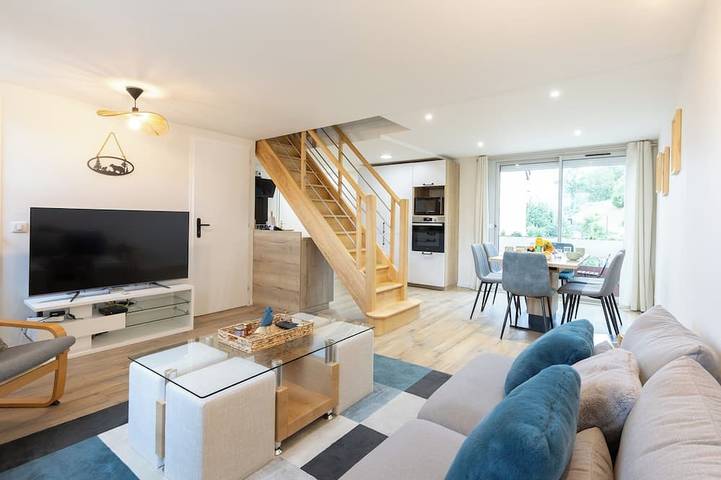 Appartement de vacances pour 8 personnes, avec jardin et balcon - 1