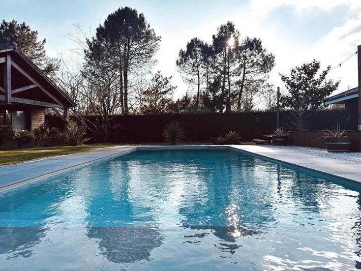 Gîte pour 6 personnes, avec piscine et jardin, animaux acceptés à Saint-Aubin-de-Médoc - 4