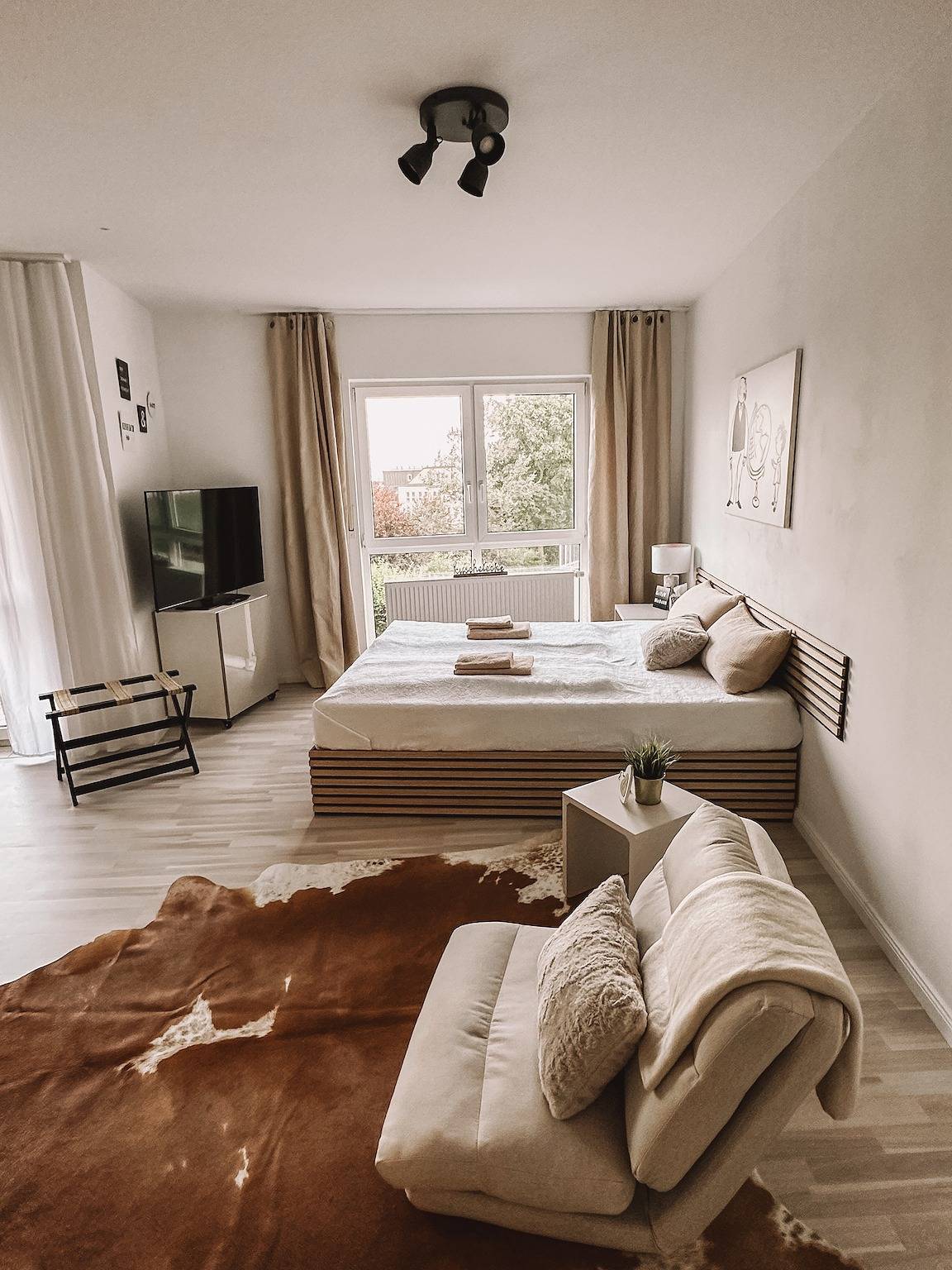 Apartamento entero, Apartamento 'Ferienwohnung Am Reißberg' con balcón y Wi-Fi in Plauen, Chemnitz (region)