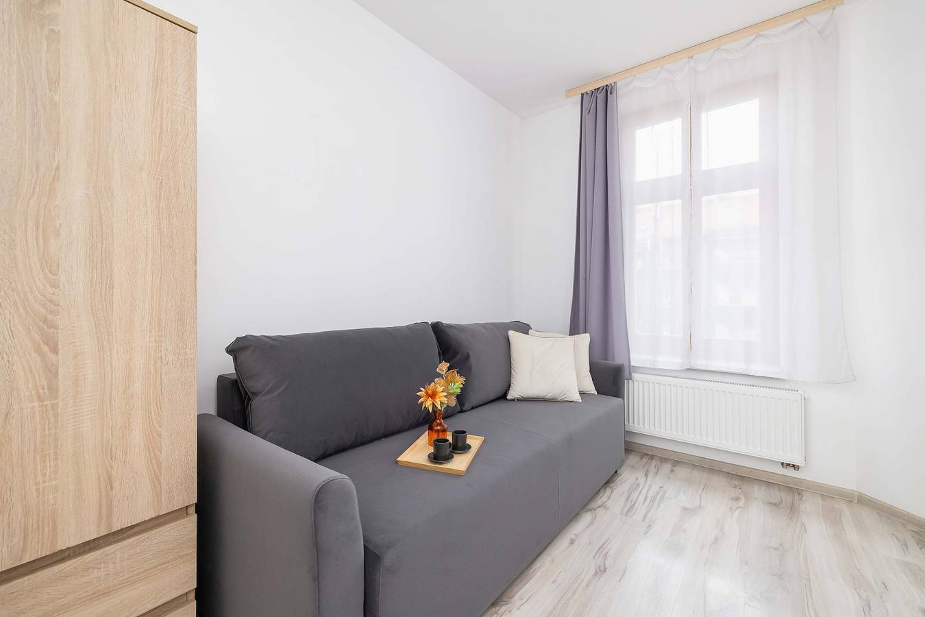 Całe studio, Francuska 31 Katowice | Cosy Studio in City Center in Katowice, Śląsk