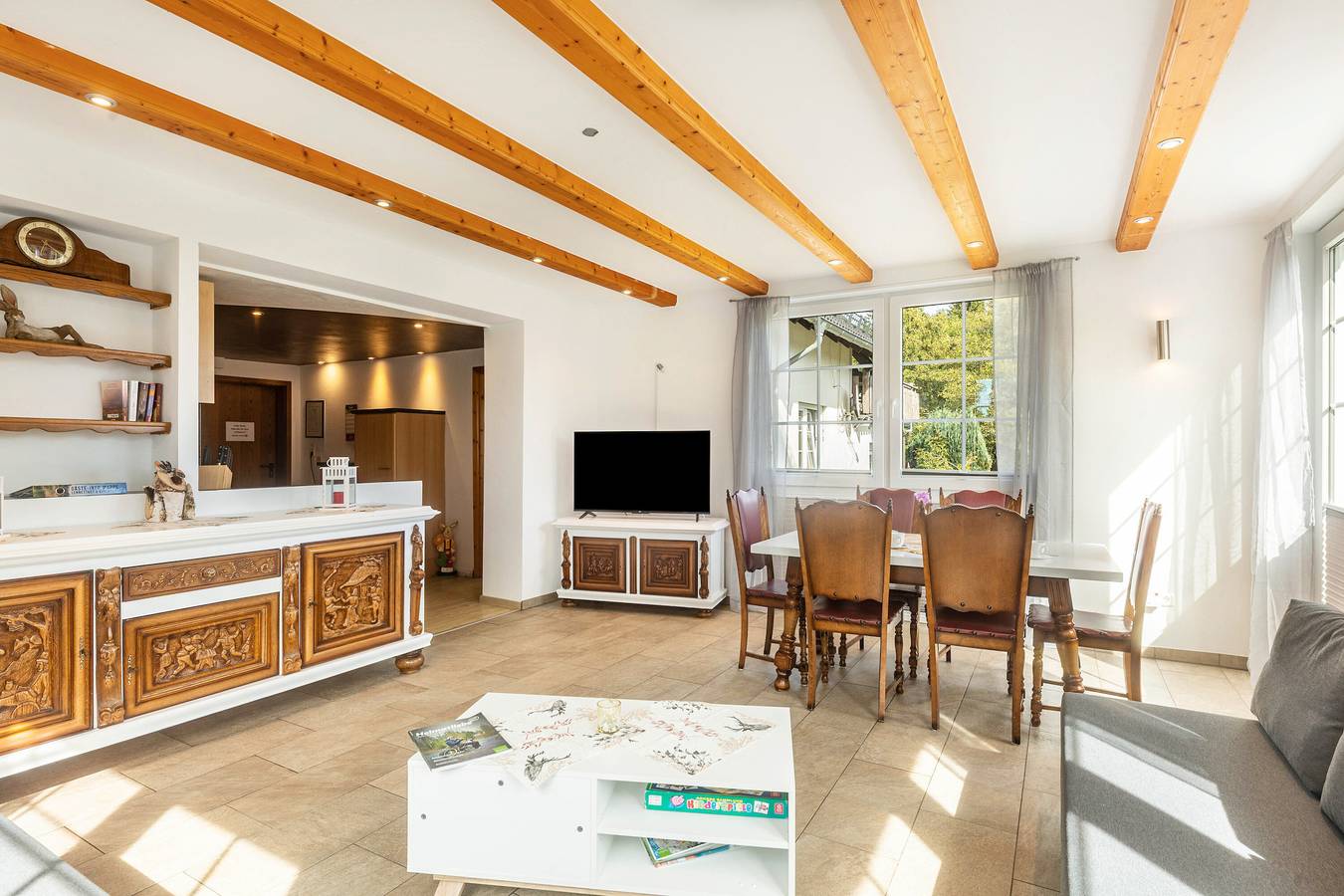 Ganze Wohnung, Ferienwohnung 'Nr 4' mit Gemeinschaftsgarten und Wi-Fi in Kirchhundem, Siegerland