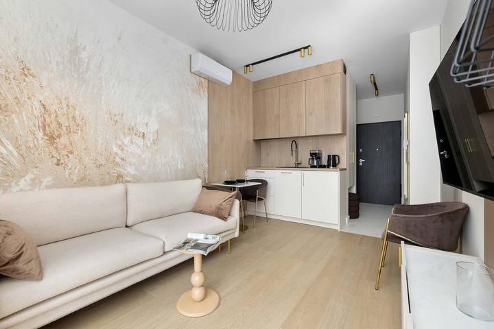 Ganze Wohnung, Stylish Apartment with Air Conditioning | Balcony in Stettin, Baltic Sea Pomerania