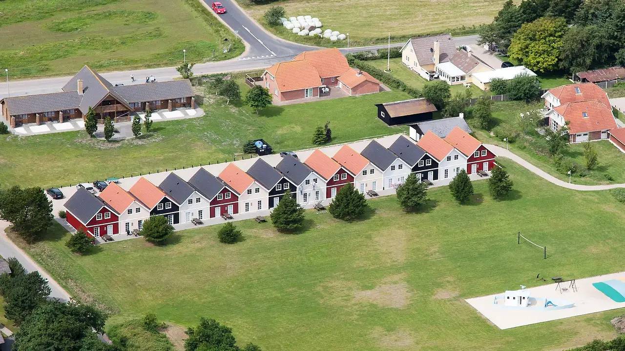 Feriehus for 7 personer med pool in Ho, Varde Kommune