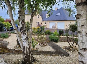 Chambre d’hôte pour 4 personnes, avec jardin dans Aure sur Mer