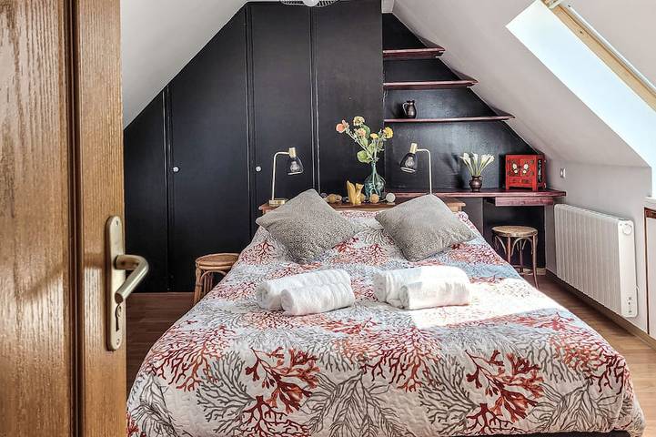 Gîte pour 4 personnes, avec terrasse et jardin à Surtainville - 4