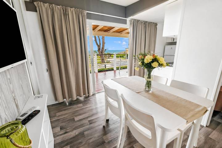 Bungalow für 4 Personen, mit Meerblick und Terrasse, kinderfreundlich in Süditalien - 3