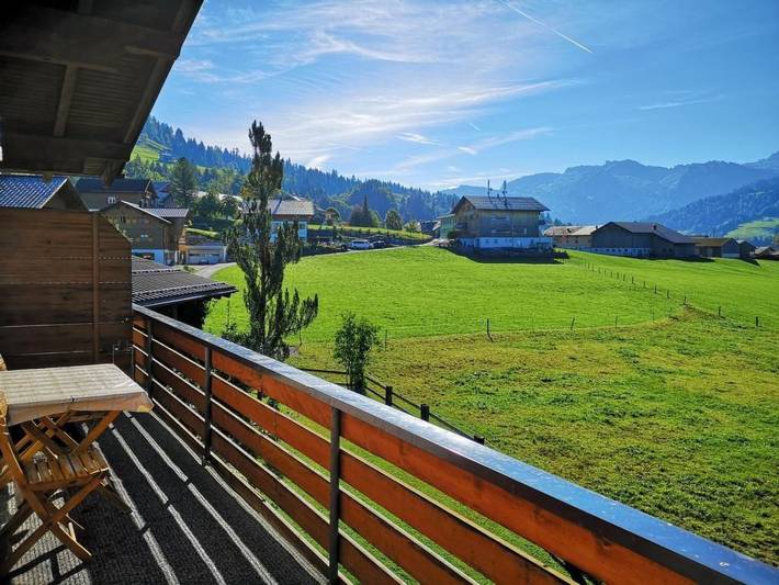 Ferienwohnung für 4 Personen, mit Balkon und Ausblick in Sibratsgfäll - 3