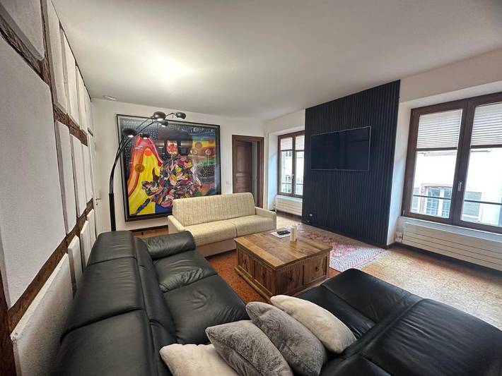 Appartement de vacances pour 10 personnes, avec jardin et vue