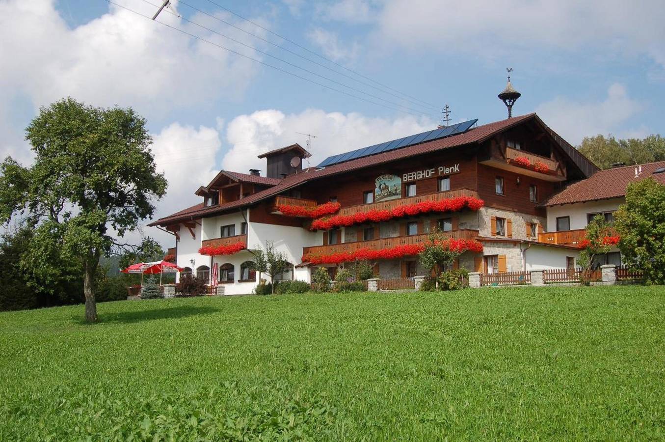 Berghof Plenk Pension und Ferienwohnungen - Appartement Typ I mit Balkon in Bischofsmais, Ostbayern