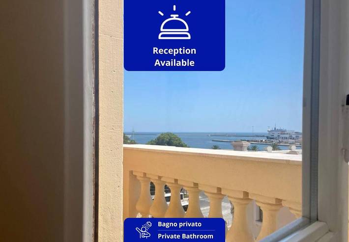 B&b per 2 persone, con panorama e balcone a Cagliari