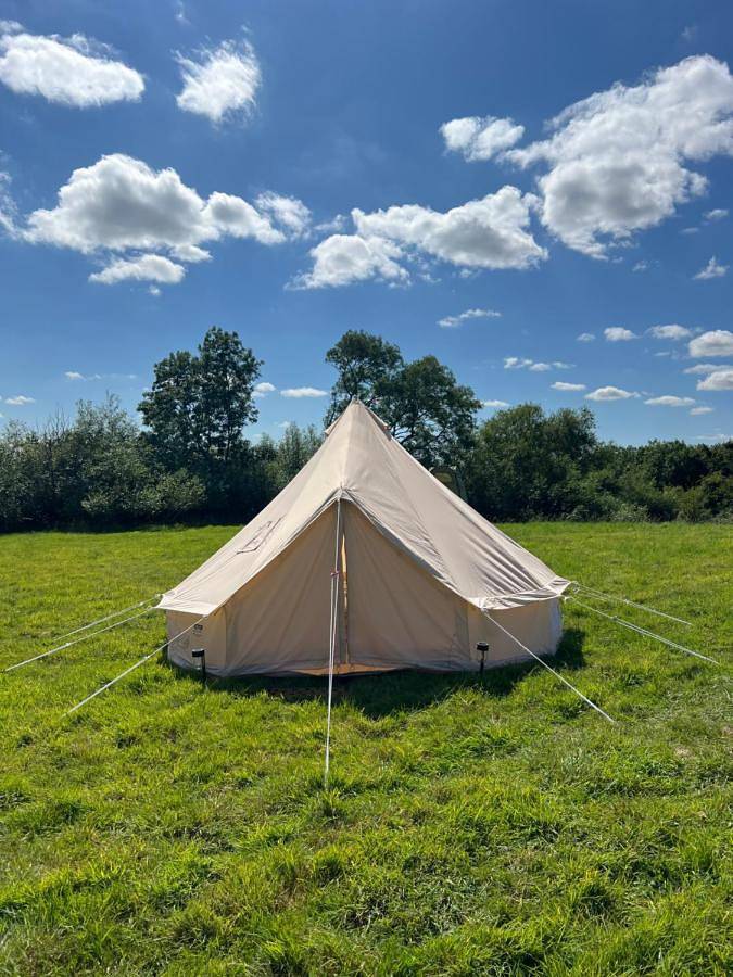 Bell Tent 4m and 7m Fossewold Cotswold Camping in Gloucestershire