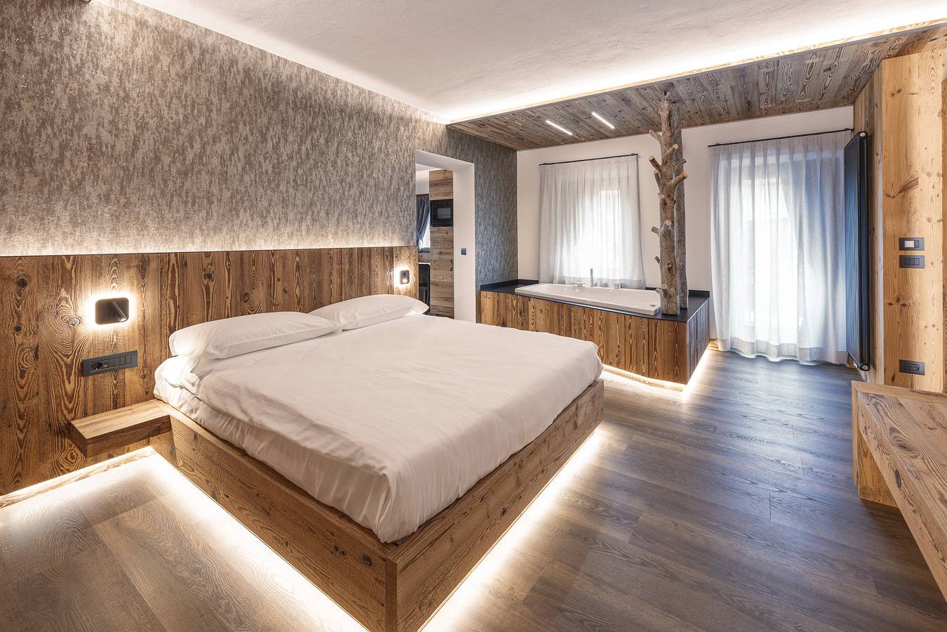 Apartamento entero, Salvans Wellness - Camera Antracite in Auronzo di Cadore, Dolomiti di Sesto