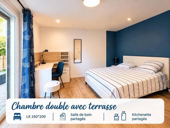 Maison de vacances pour 2 personnes, avec Terrasse à La Valette-du-Var