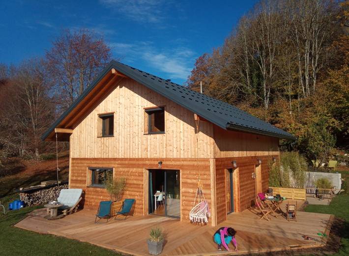 Gîte pour 2 personnes, avec terrasse à La Motte-en-Bauges