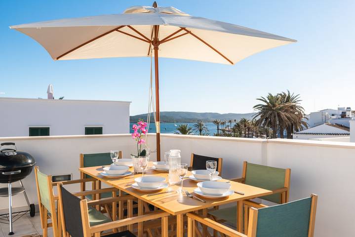Villa La Plaza in Fornells, Es Mercadal