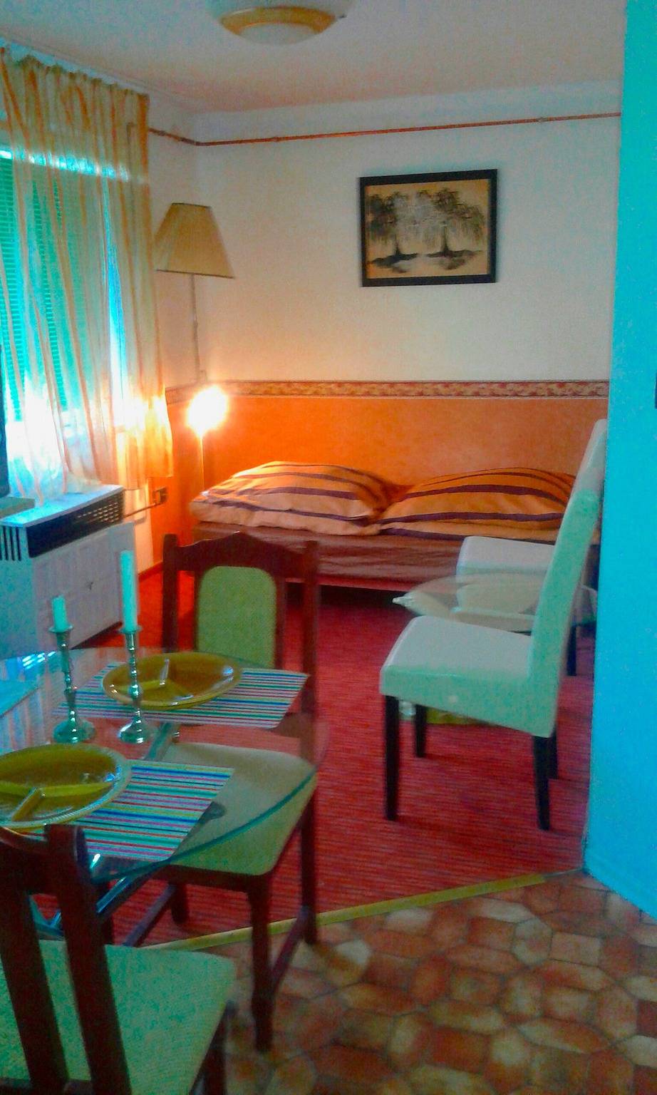 Bungallow Appart. mit Kochnische mit Bad +Balkon ! in Cserszegtomaj, Keszthely en omgeving