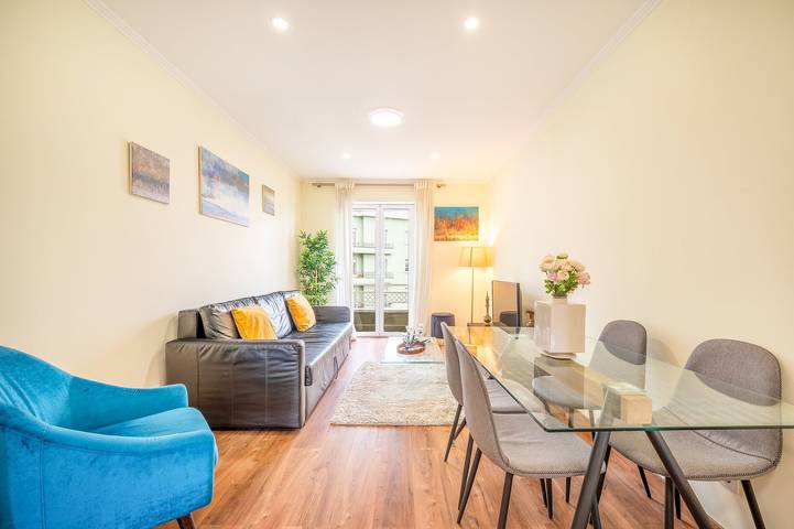 Ferielejlighed for 4 personer, med balkon i Lissabon